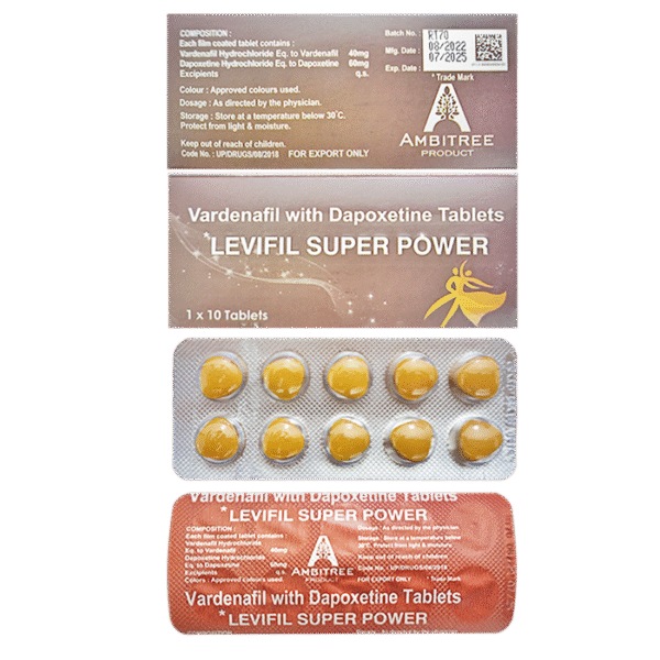 超級艾力達111 正品低價 超級艾力達雙效片 樂威壯 Levifil Super Power 增硬助勃+持久 10粒/盒