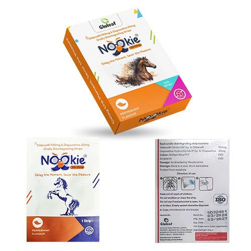 烈馬含片-4 薄力士同款 烈馬含片 威爾剛口溶膜 Nookie Strips 印度口含片
