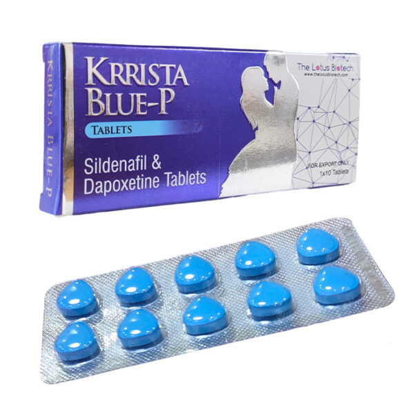 巔峰藍P-1 超級威而剛 升級版 巔峰藍P雙效片 KRRISTA BLUE-P 增硬助勃+延時持久